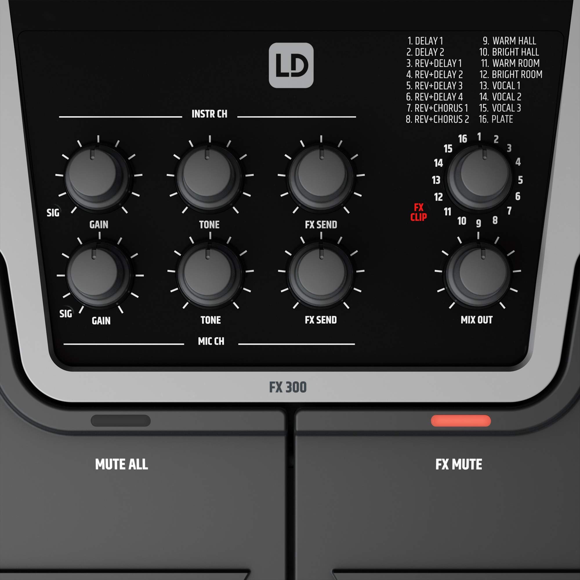 ld-systems-mix-g3-fx-300-effektpedal-2-kanal-16-effekte image 5