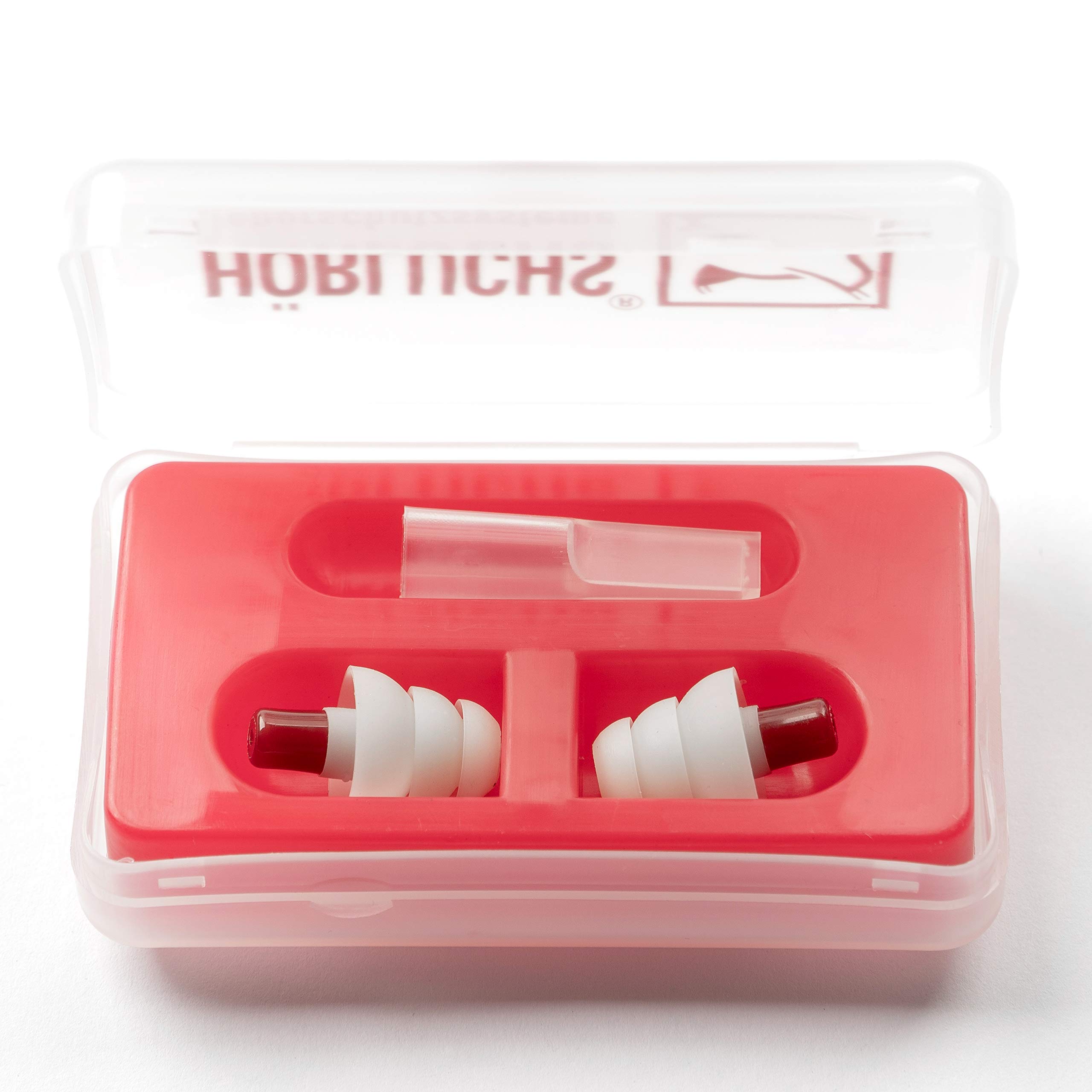 h-rluchs-hl5-unifit-free-geh-rschutz-wei-rot-mit-carbonfilter image 3