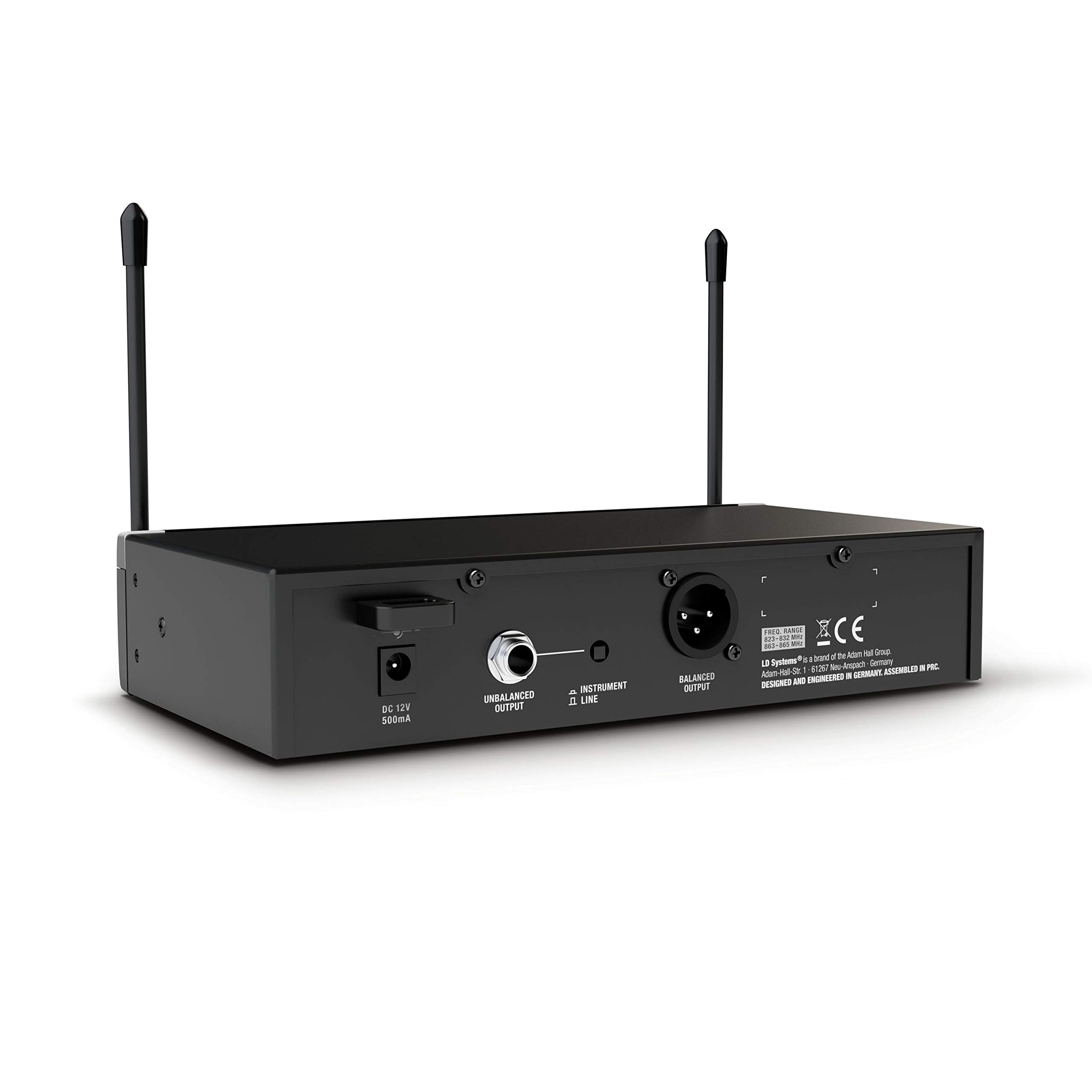 ld-systems-u300-u308-r-empf-nger-823-832-863-865-mhz-schwarz-diversity image 2