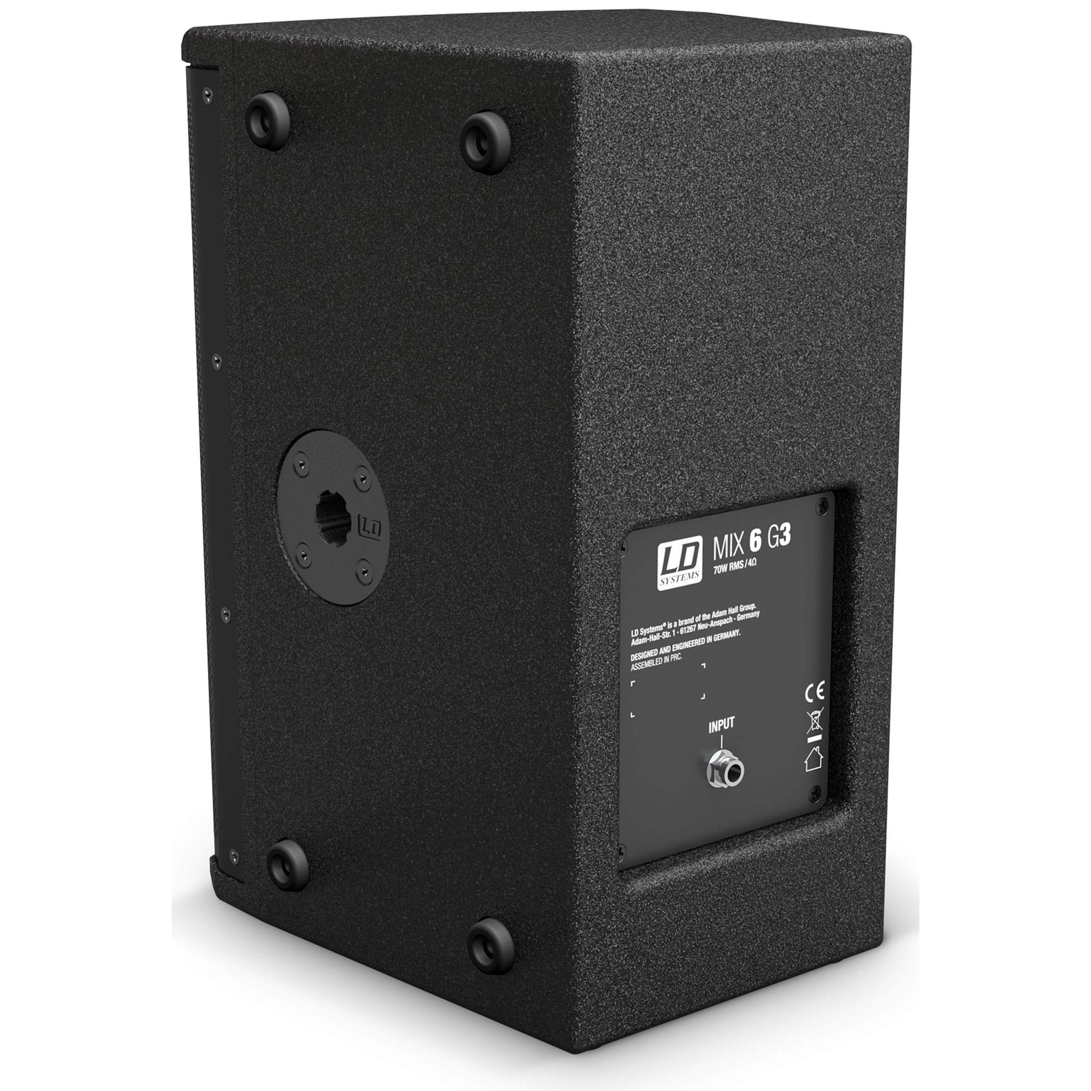 ld-systems-mix-6-2-g3-slave-lautsprecher-passiv-schwarz image 2