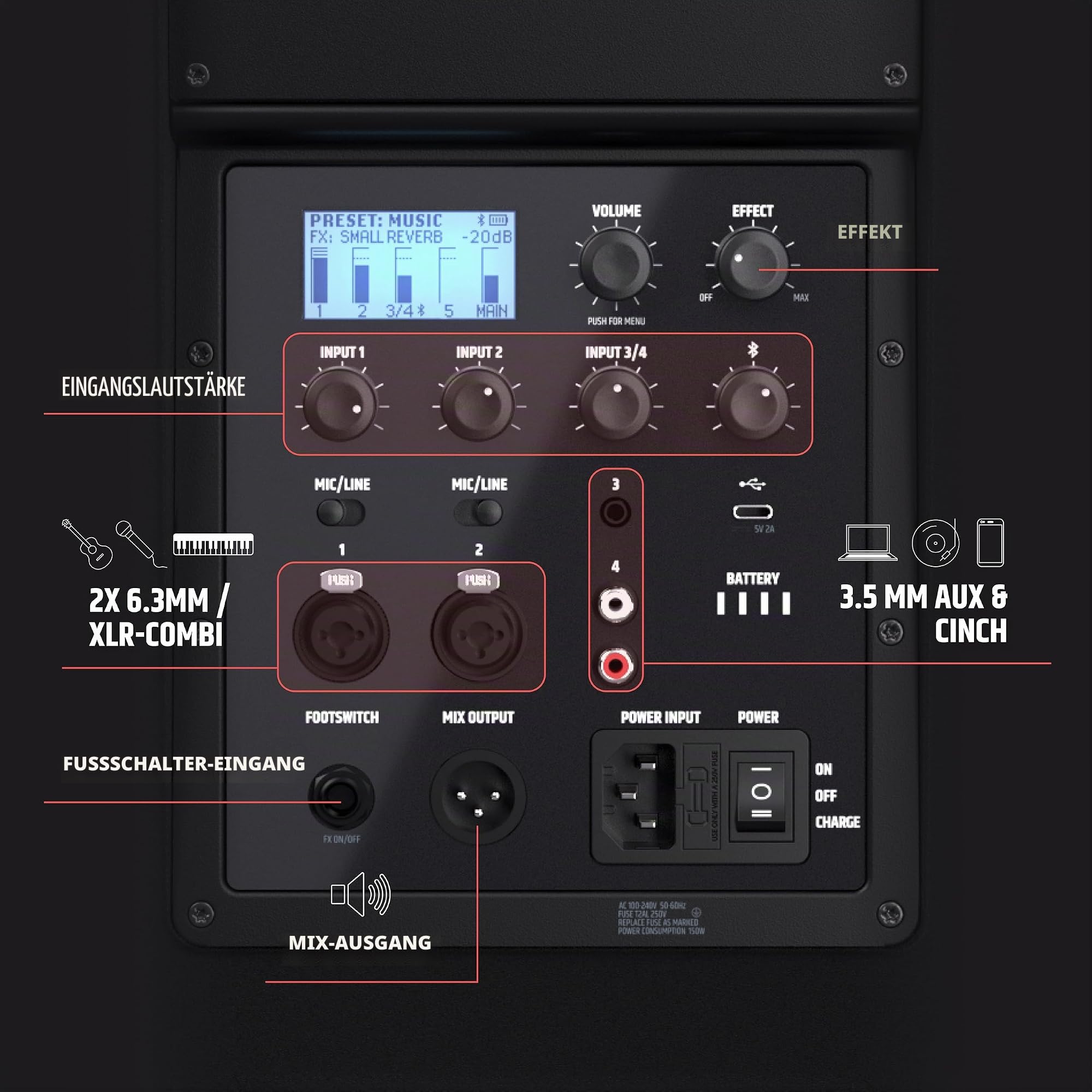 ld-systems-anny-8-bluetooth-pa-lautsprecher-akku-grau image 5