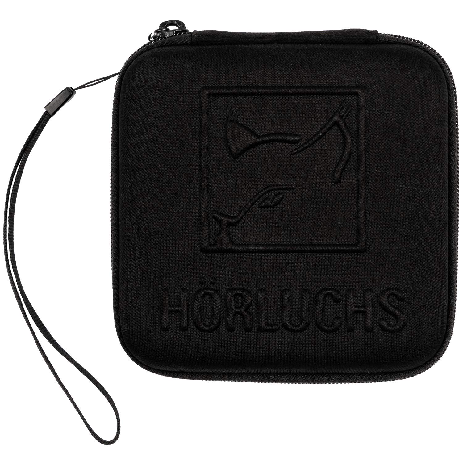 h-rluchs-hl4-case-in-ear-kopfh-rer-tasche-schwarz-reissverschluss image 1