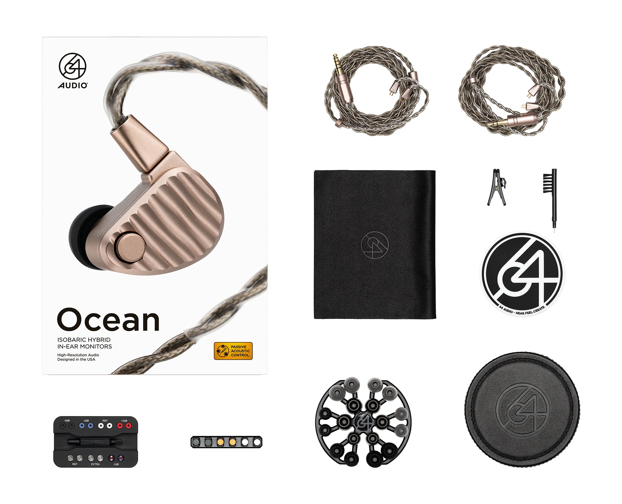 64-audio-a-series-ocean-in-ear-monitor-universal image 4