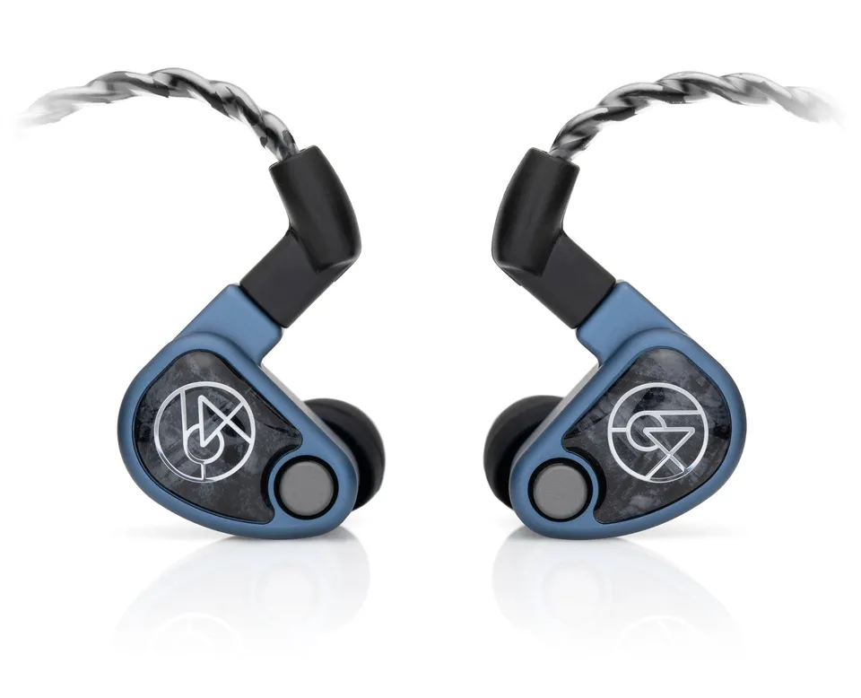 64-audio-u4s-in-ear-monitor-hybrid-quad-driver-slate-blue image 1