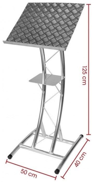 naxpro-truss-fd-22-rednerpult-traverse-geschwungen-aluminium-silber image 4