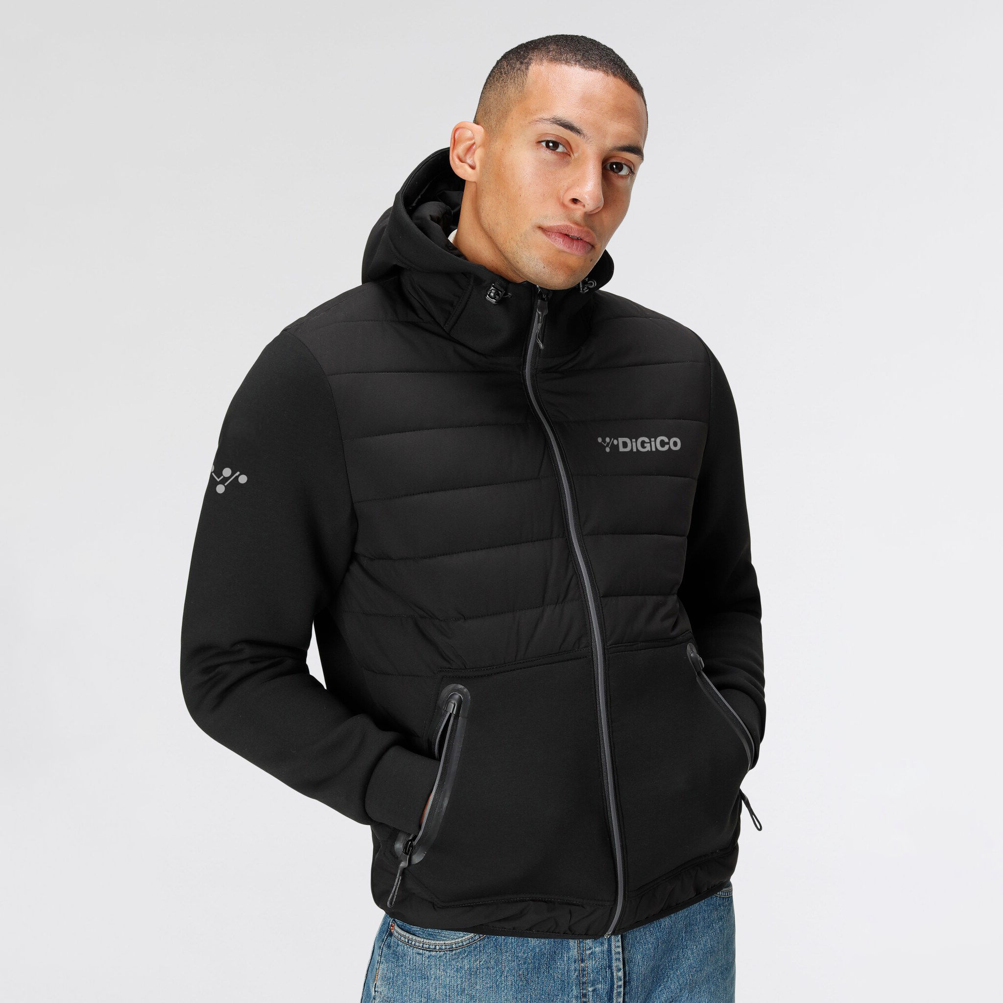 digico-quantum-kow-158-hybrid-jacke-kapuze-schwarz image 1