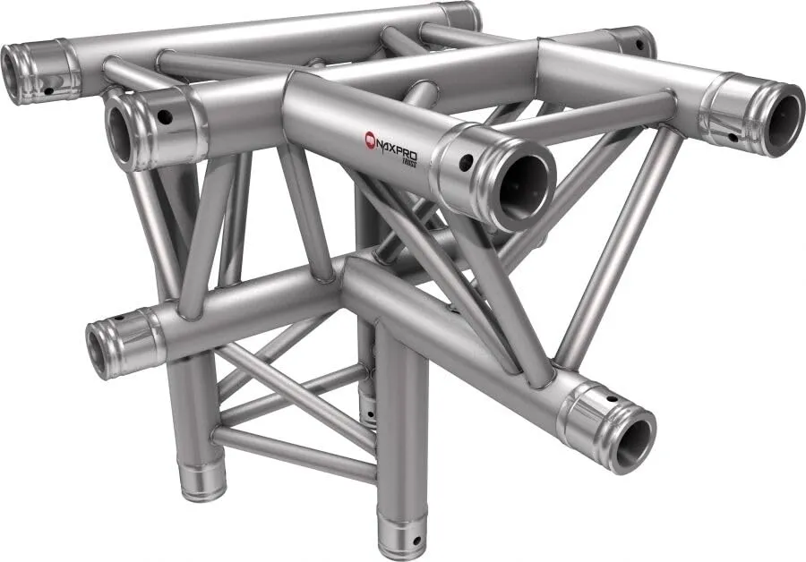 naxpro-truss-fd-33-c42-traverse-90-4-wege-ecke-mit-verbinder image 1
