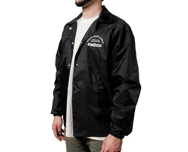 64-audio-black-windbreaker-nylonjacke-schwarz-gr-e-l image 1