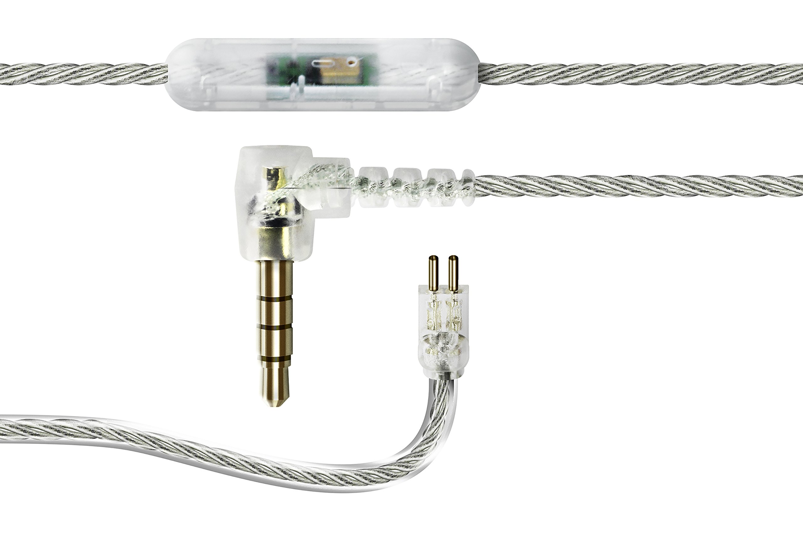 h-rluchs-hl4-smartphone-kabel-2-pin-120cm-transparent image 1
