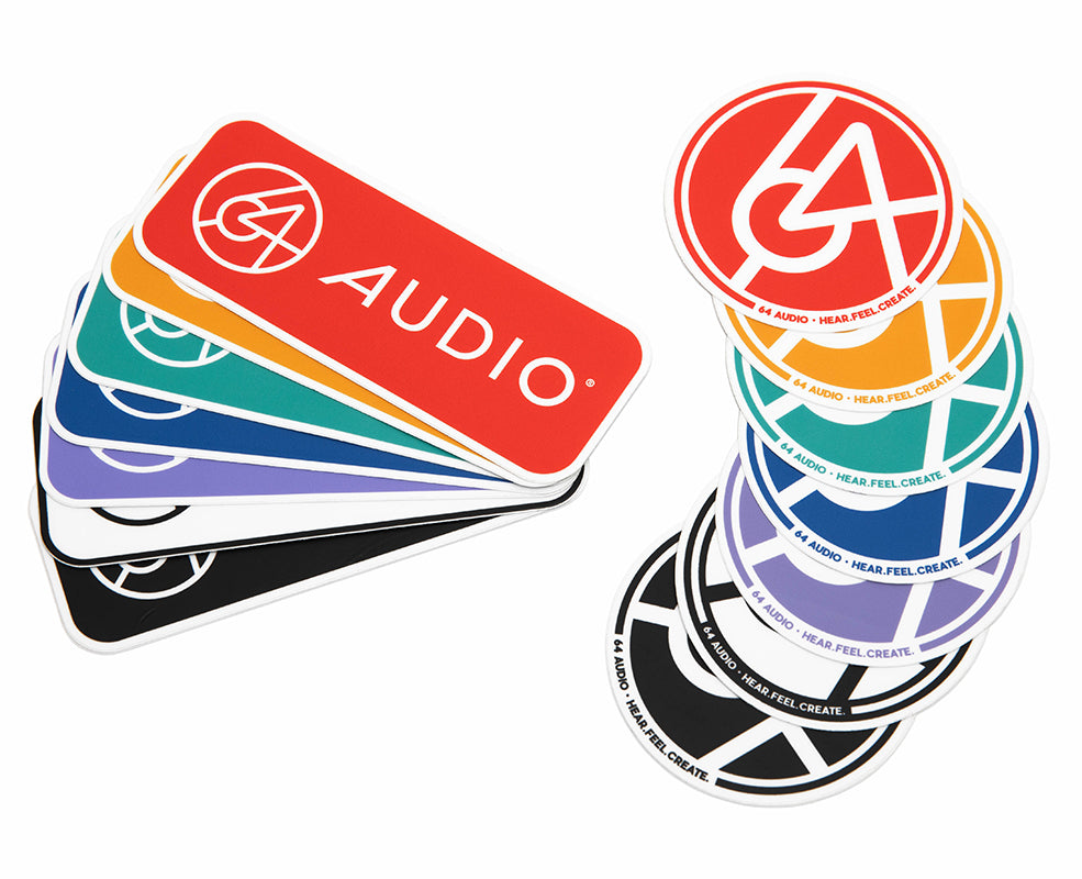 64-audio-u-series-sticker-pack-vinyl-multicolor-14-stk image 1