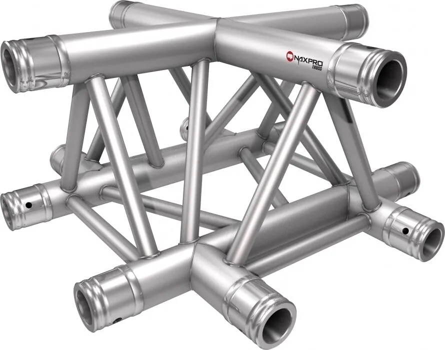 naxpro-truss-fd-33-c41-traverse-90-4-wege-ecke-mit-verbinder image 1