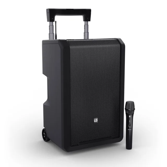 ld-systems-anny-10-hhd-pa-lautsprecher-mit-funkmikrofon-schwarz image 1