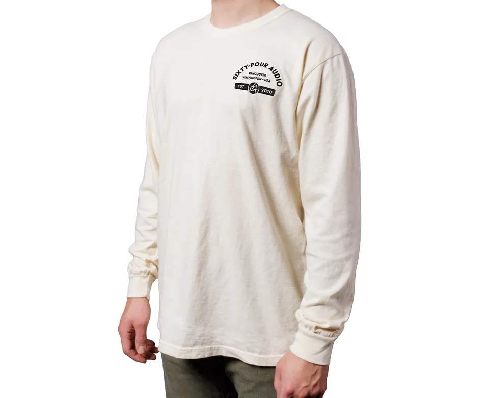 64-audio-u-series-off-white-longsleeve-langarmshirt-l image 1