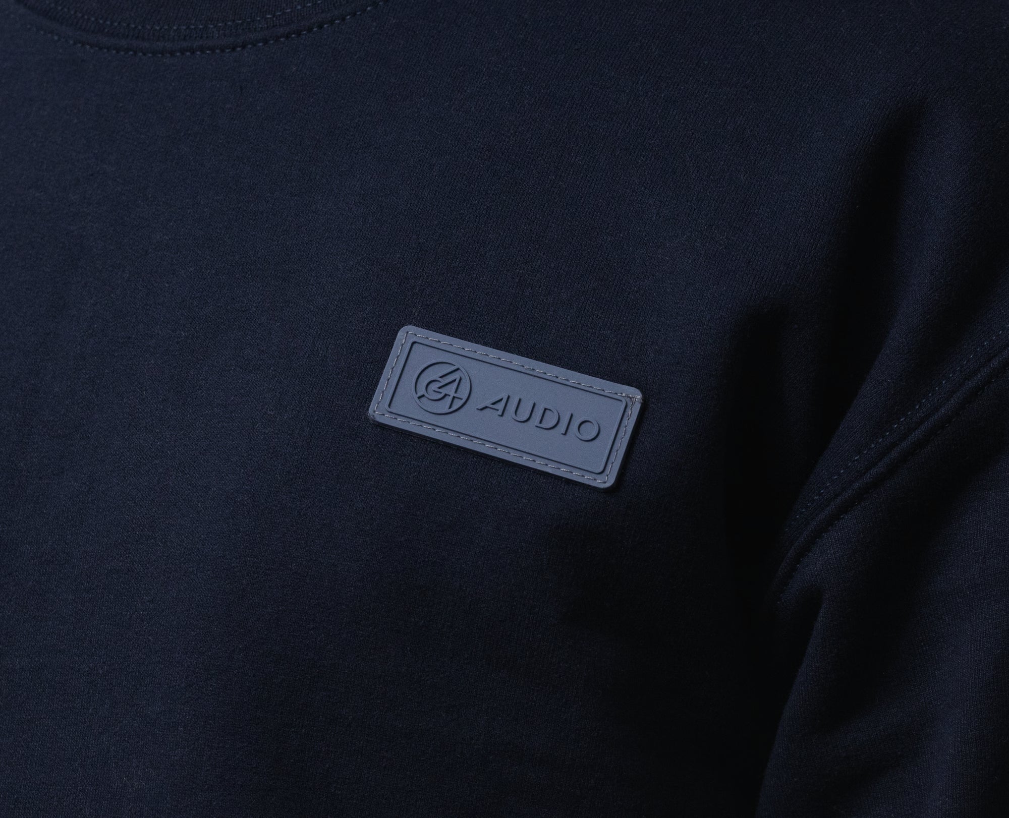 64-audio-monochrome-sweater-pullover-navy-baumwolle-gr-m image 3