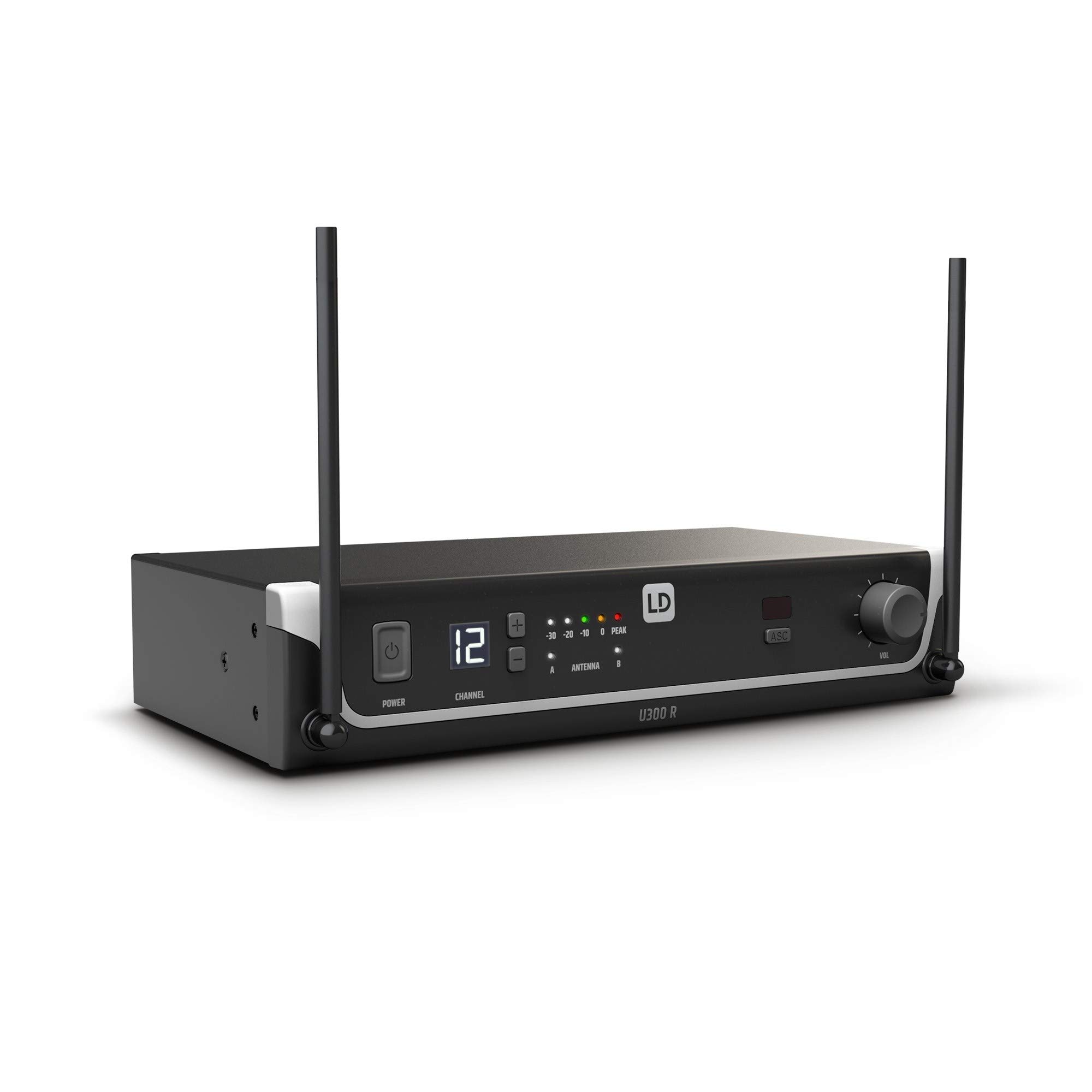 ld-systems-u300-u308-r-empf-nger-823-832-863-865-mhz-schwarz-diversity image 6
