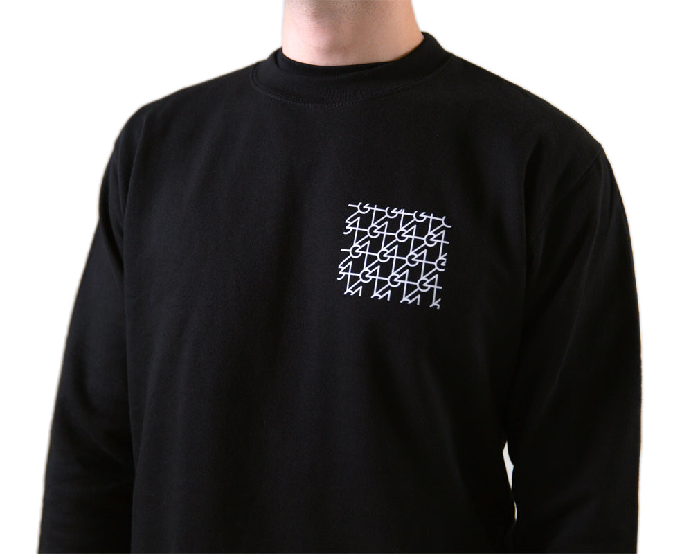 64-audio-signature-monogram-crewneck-sweater-schwarz image 3