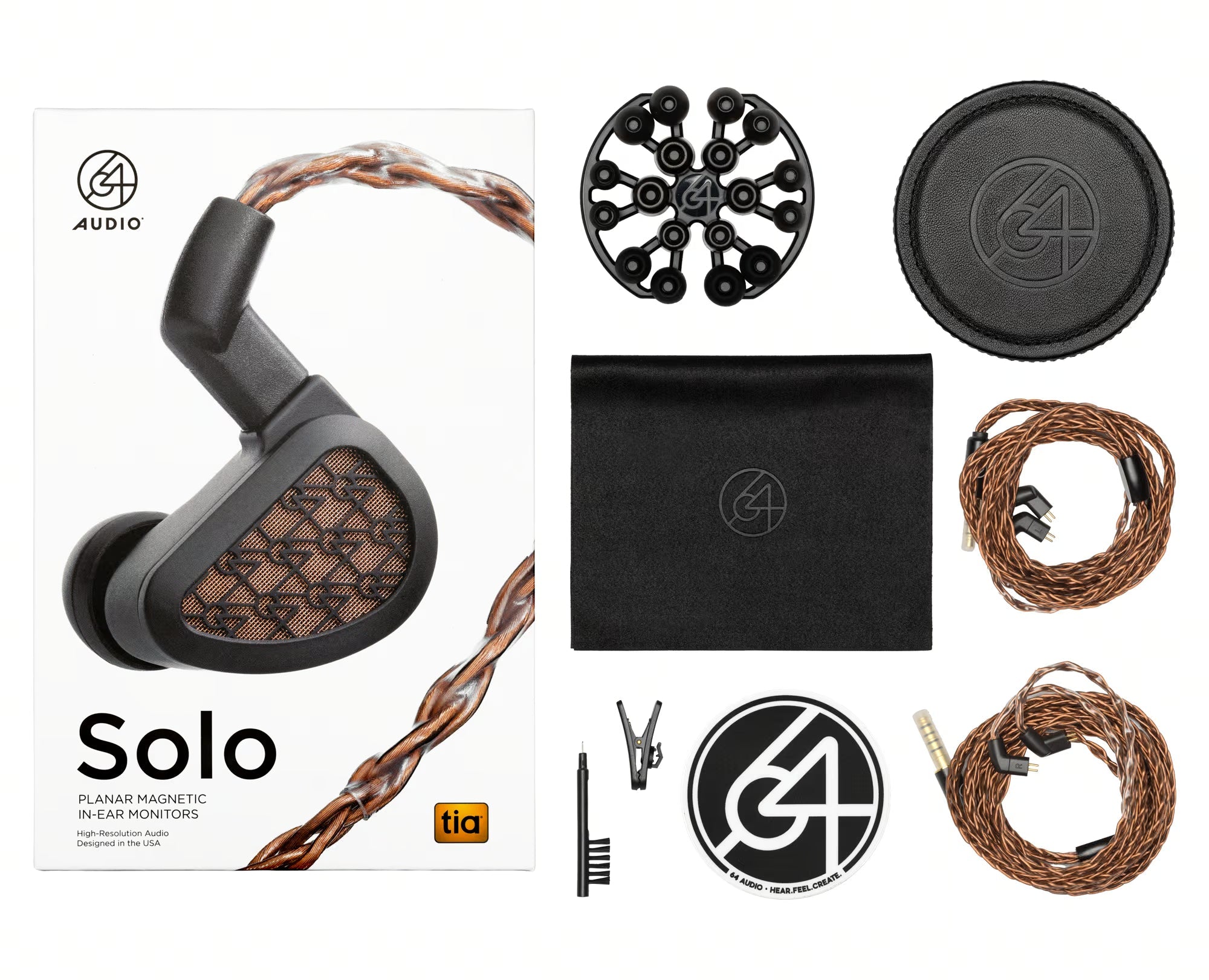 64-audio-solo-planar-in-ear-monitor-universal-kupferkabel image 4