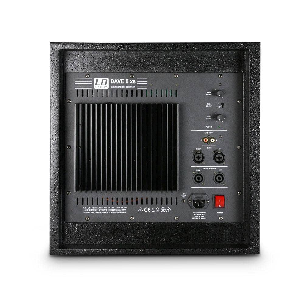 ld-systems-dave-8-xs-pa-system-aktiv-2-1-schwarz image 2