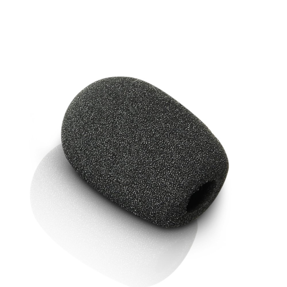 ld-systems-u300-d-909-windschutz-mikrofon-schwarz-schaumstoff image 1