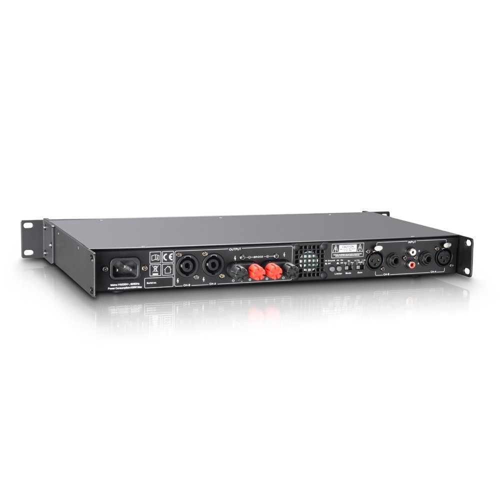 ld-systems-xs-400-pa-endstufe-class-d-2x-200w-4-ohm image 2