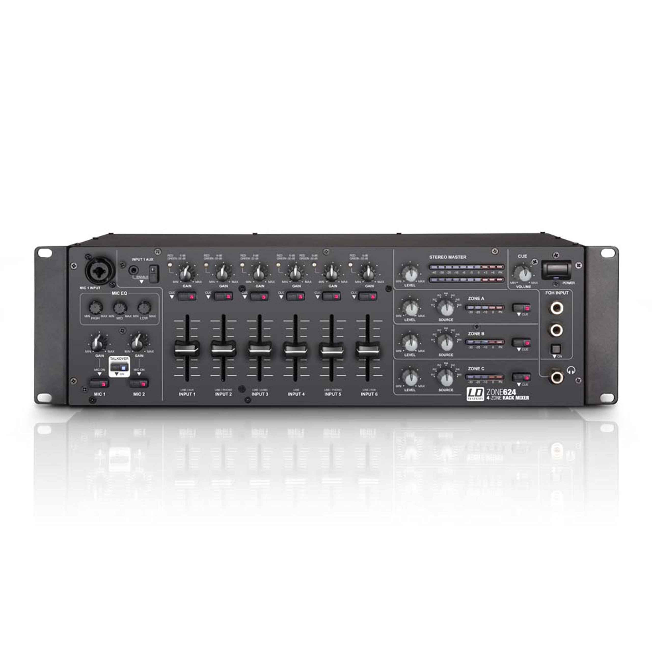 ld-systems-zone-624-4-zonen-mixer-19-3he-schwarz-8-kanal image 6