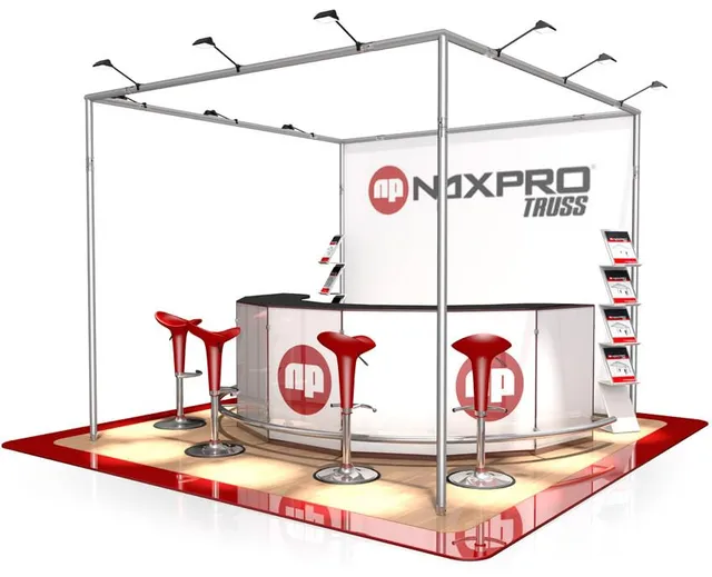 naxpro-truss-fd-31-messestand-traverse-3x3x2-5-m-9-m image 1