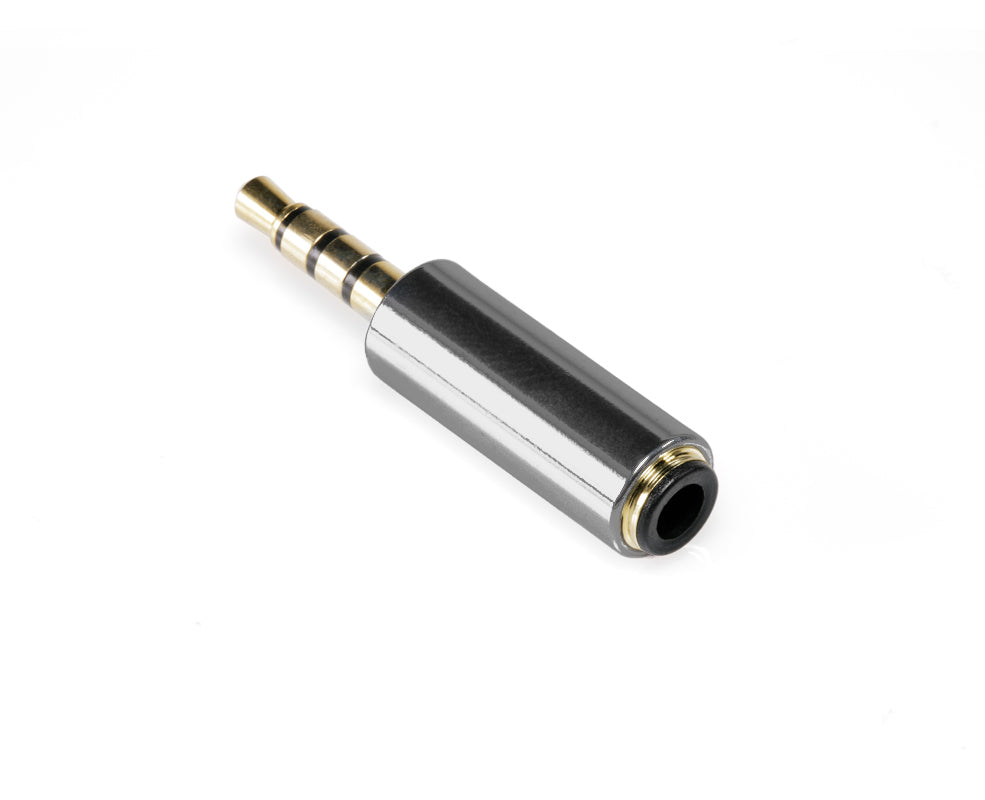 64-audio-mic-cable-adaptor-trrs-adapter-in-ear-kabel-zubeh-r image 2