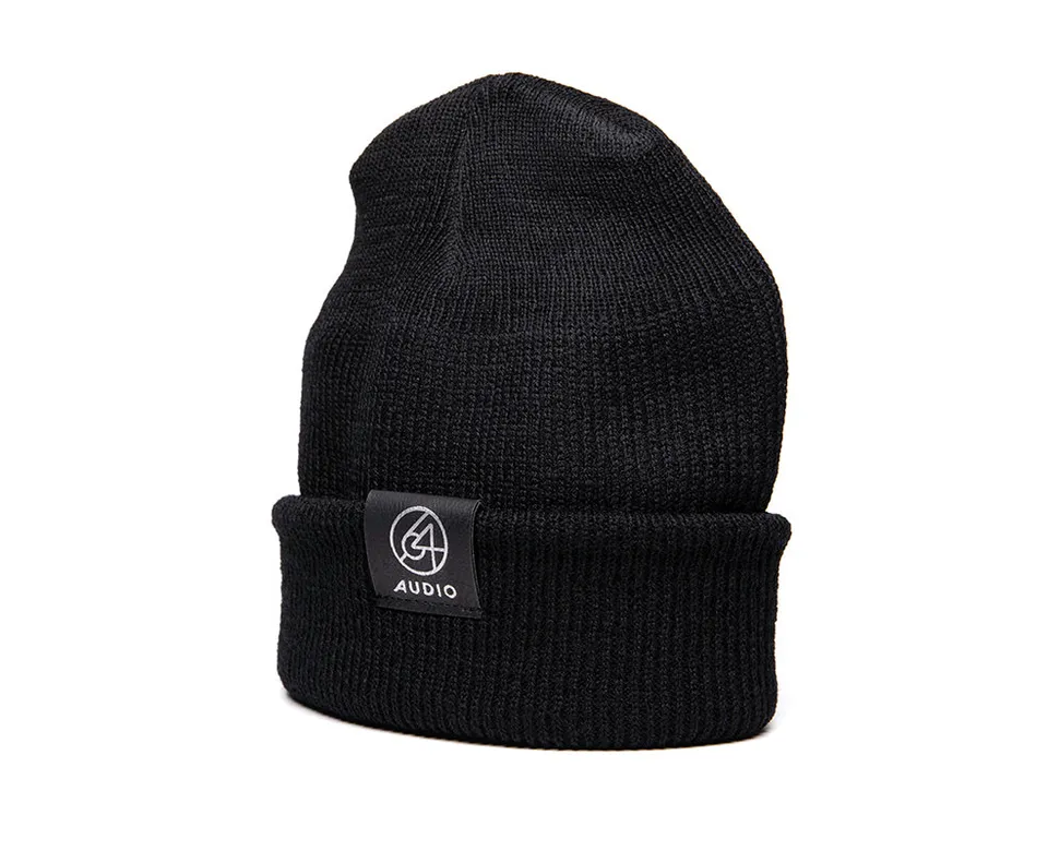 64-audio-u-series-beanie-wollm-tze-black-tag image 1