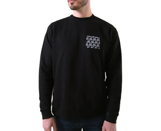 64-audio-signature-monogram-crewneck-sweater-schwarz image 1