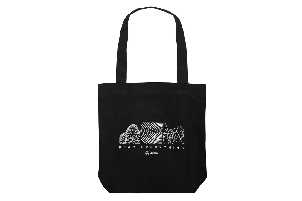 64-audio-hear-everything-tote-stofftasche-schwarz-42cm image 1