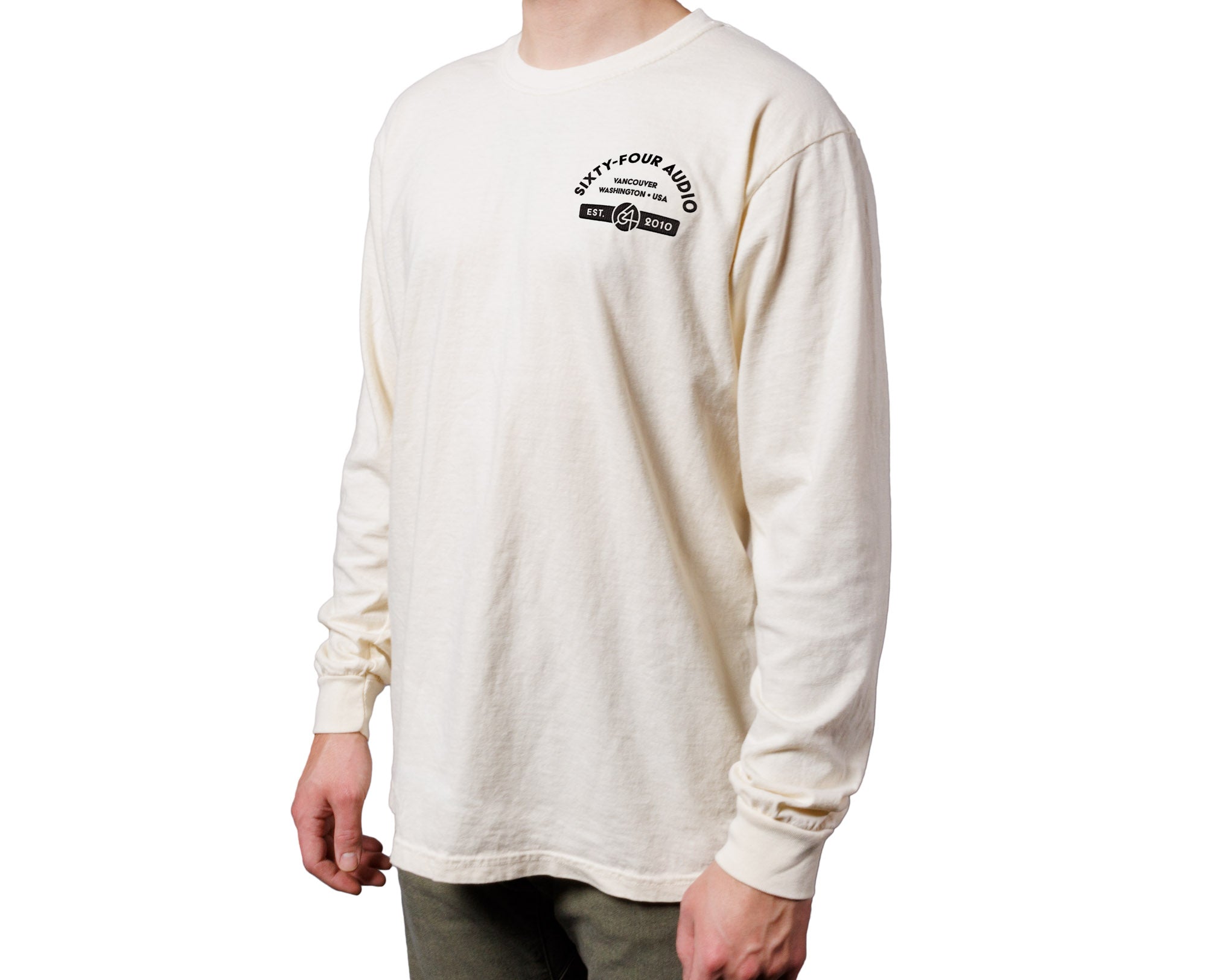 64-audio-u-series-off-white-longsleeve-langarmshirt-l image 1