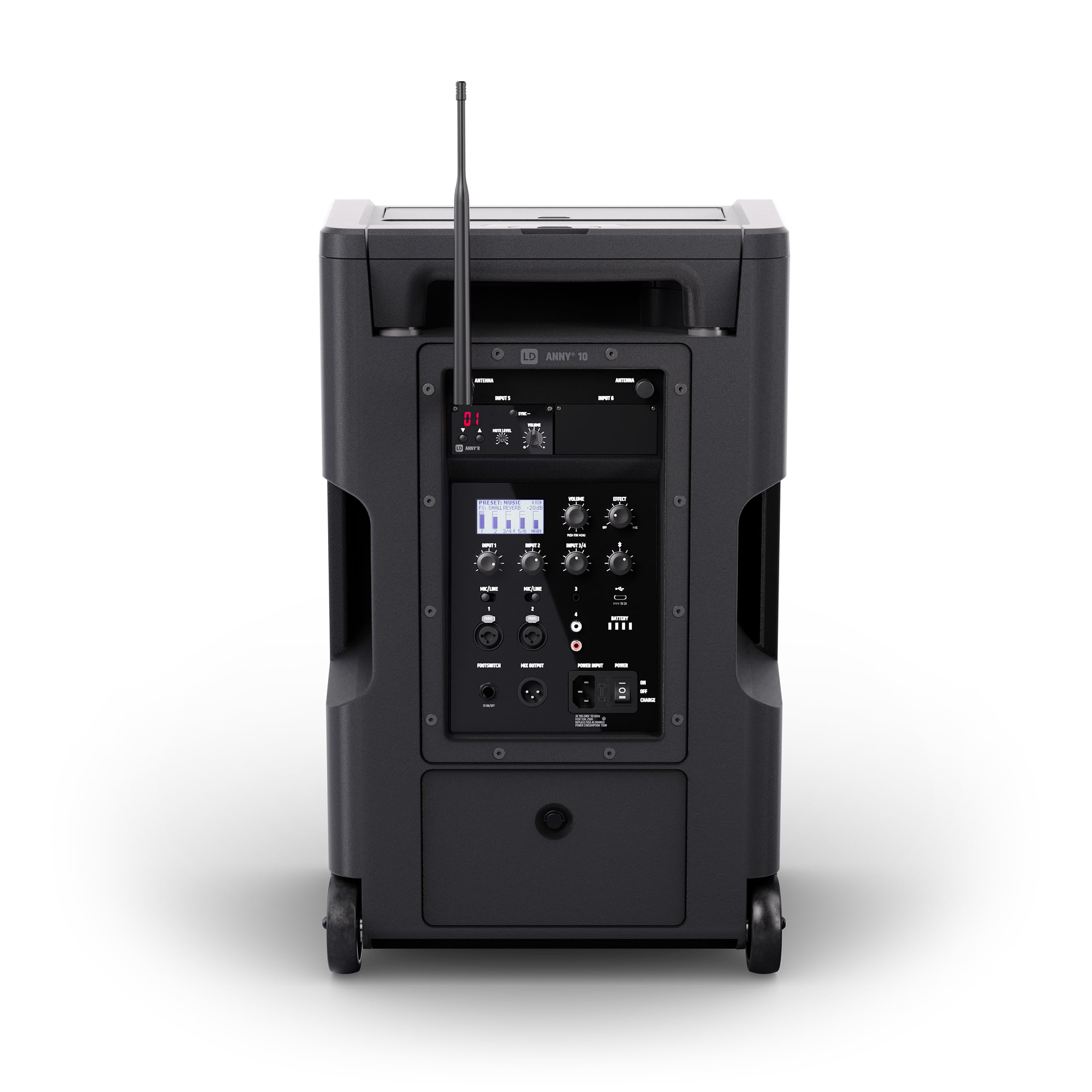 ld-systems-anny-10-hhd-pa-lautsprecher-mit-funkmikrofon-schwarz image 3