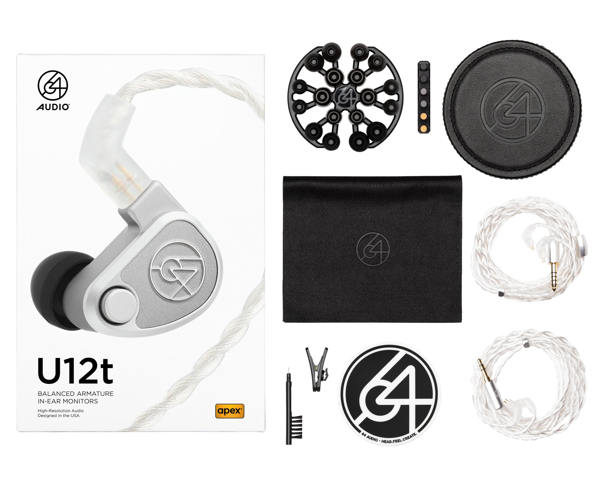 64-audio-u-series-u12t-universal-in-ear-monitore-12-treiber image 4